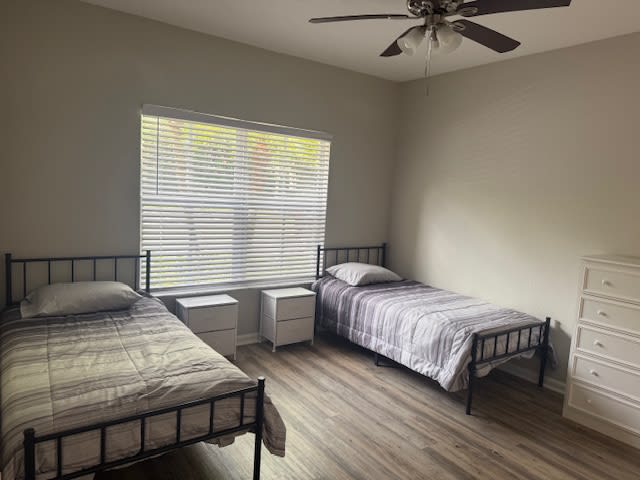 Private, restful bedroom