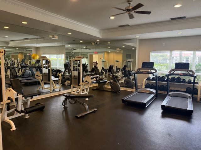 On-site fitness room